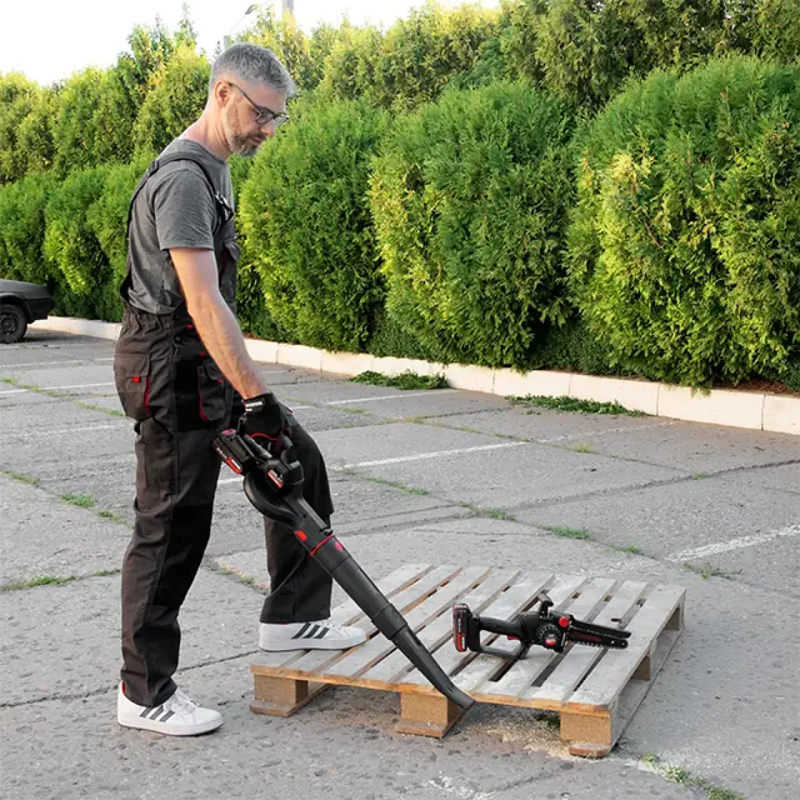 Повітродувка акумуляторна 20 В, повітряний потік 144 км/год, без ЗП та АКБ, STORM INTERTOOL (WT-9114) UA