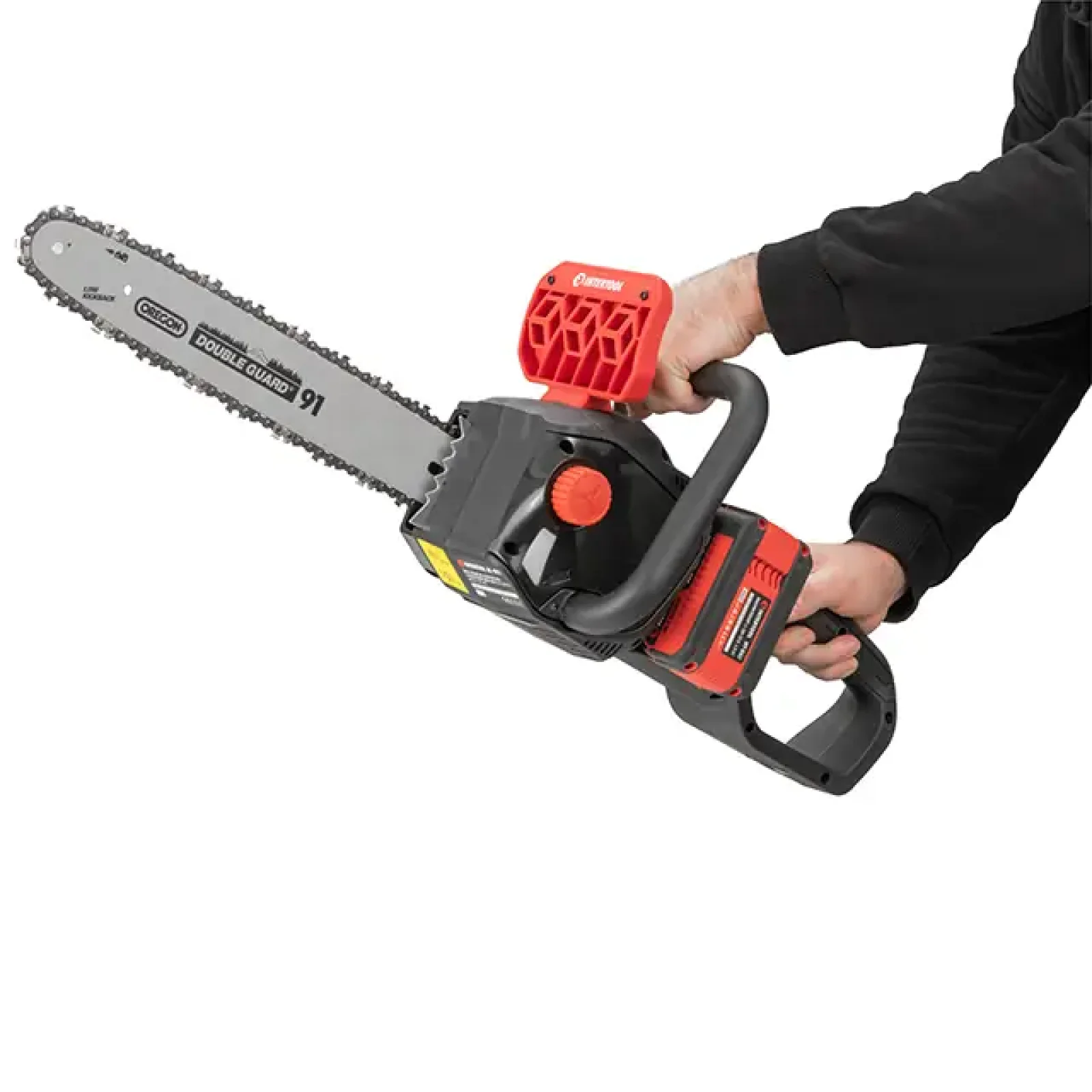 Пила ланцюгова акумуляторна безщіткова 40 В (2×20 В), шина 35 см, SDS-система натяжки ланцюга, без ЗП та АКБ, STORM INTERTOOL (WT-9211) UA