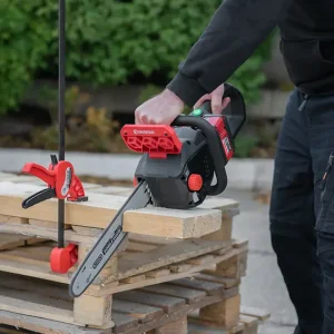 Пила ланцюгова акумуляторна безщіткова 40 В (2×20 В), шина 35 см, SDS-система натяжки ланцюга, без ЗП та АКБ, STORM INTERTOOL (WT-9211) UA