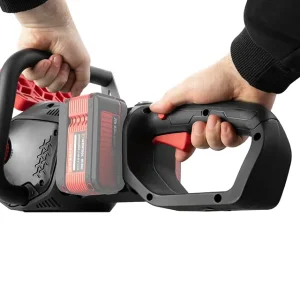 Пила ланцюгова акумуляторна безщіткова 40 В (2×20 В), шина 35 см, SDS-система натяжки ланцюга, без ЗП та АКБ, STORM INTERTOOL (WT-9211) UA