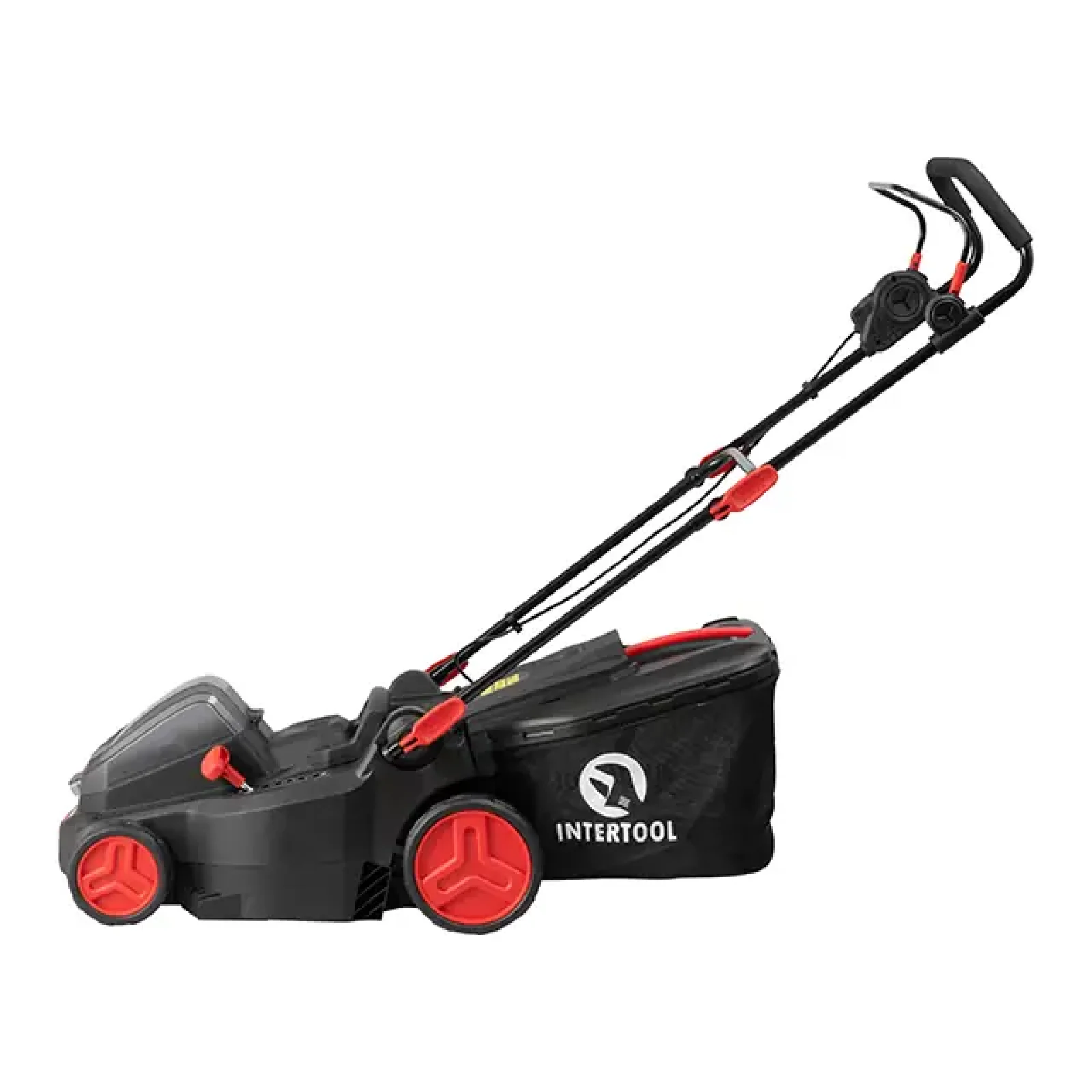 Газонокосарка акумуляторна безщіткова 40 В (2×20 В), 3500 об/хв, ширина захвату 370 мм, висота зрізу 25-75 мм, контейнер 40 л, без ЗП та АКБ, STORM INTERTOOL (WT-9216) UA