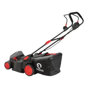 Газонокосарка акумуляторна безщіткова 40 В (2×20 В), 3500 об/хв, ширина захвату 370 мм, висота зрізу 25-75 мм, контейнер 40 л, без ЗП та АКБ, STORM INTERTOOL (WT-9216) UA