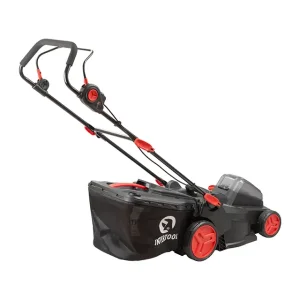 Газонокосарка акумуляторна безщіткова 40 В (2×20 В), 3500 об/хв, ширина захвату 370 мм, висота зрізу 25-75 мм, контейнер 40 л, без ЗП та АКБ, STORM INTERTOOL (WT-9216) UA