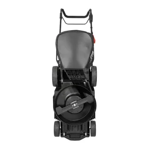 Газонокосарка акумуляторна безщіткова 40 В (2×20 В), 3500 об/хв, ширина захвату 370 мм, висота зрізу 25-75 мм, контейнер 40 л, без ЗП та АКБ, STORM INTERTOOL (WT-9216) UA