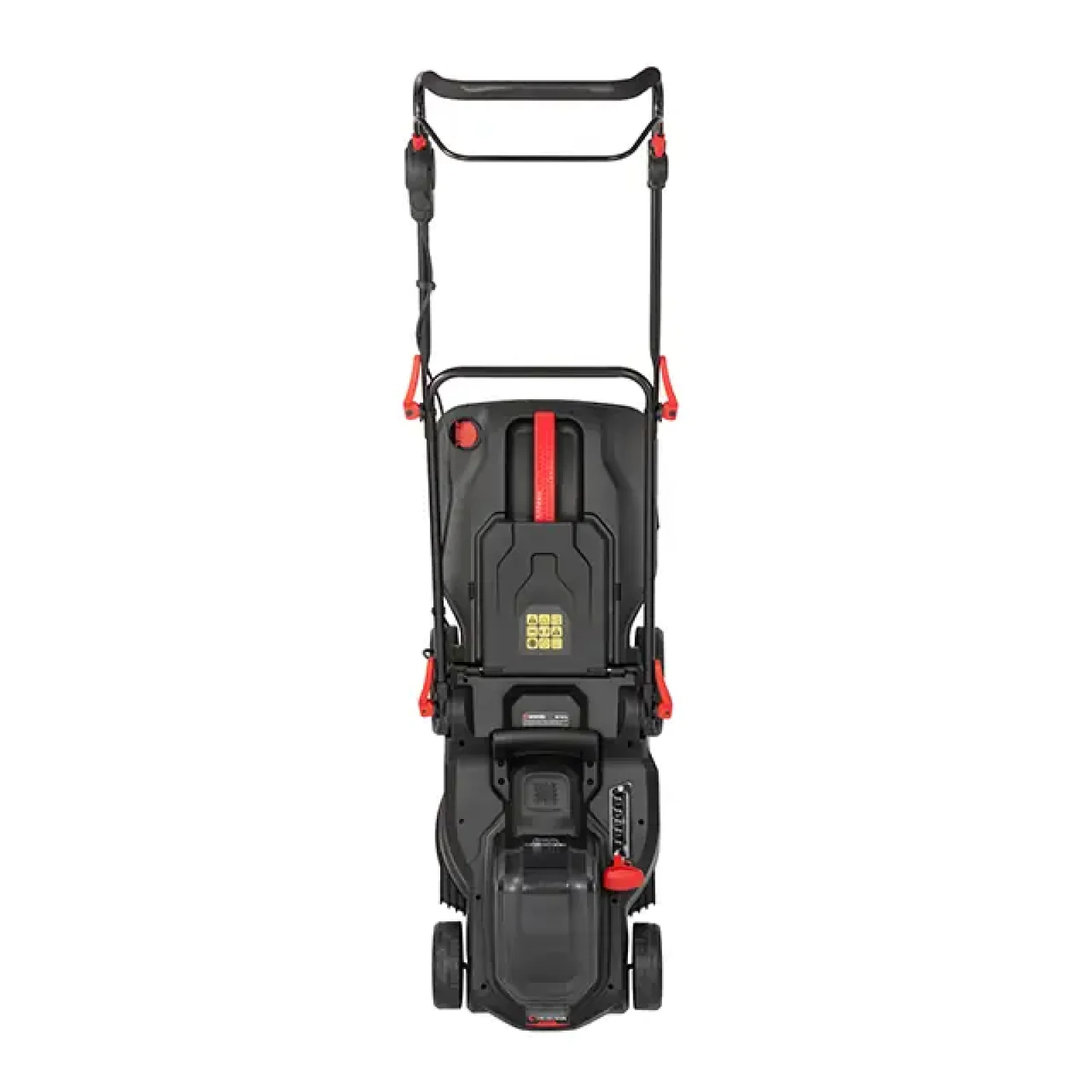 Газонокосарка акумуляторна безщіткова 40 В (2×20 В), 3500 об/хв, ширина захвату 370 мм, висота зрізу 25-75 мм, контейнер 40 л, без ЗП та АКБ, STORM INTERTOOL (WT-9216) UA