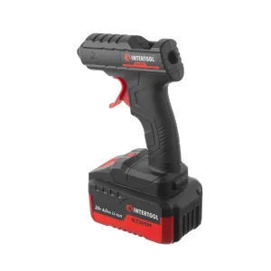 Пістолет клейовий 20 В, під стрижні 10.8-11.5мм, без ЗП та АКБ INTERTOOL (WT-9301) UA