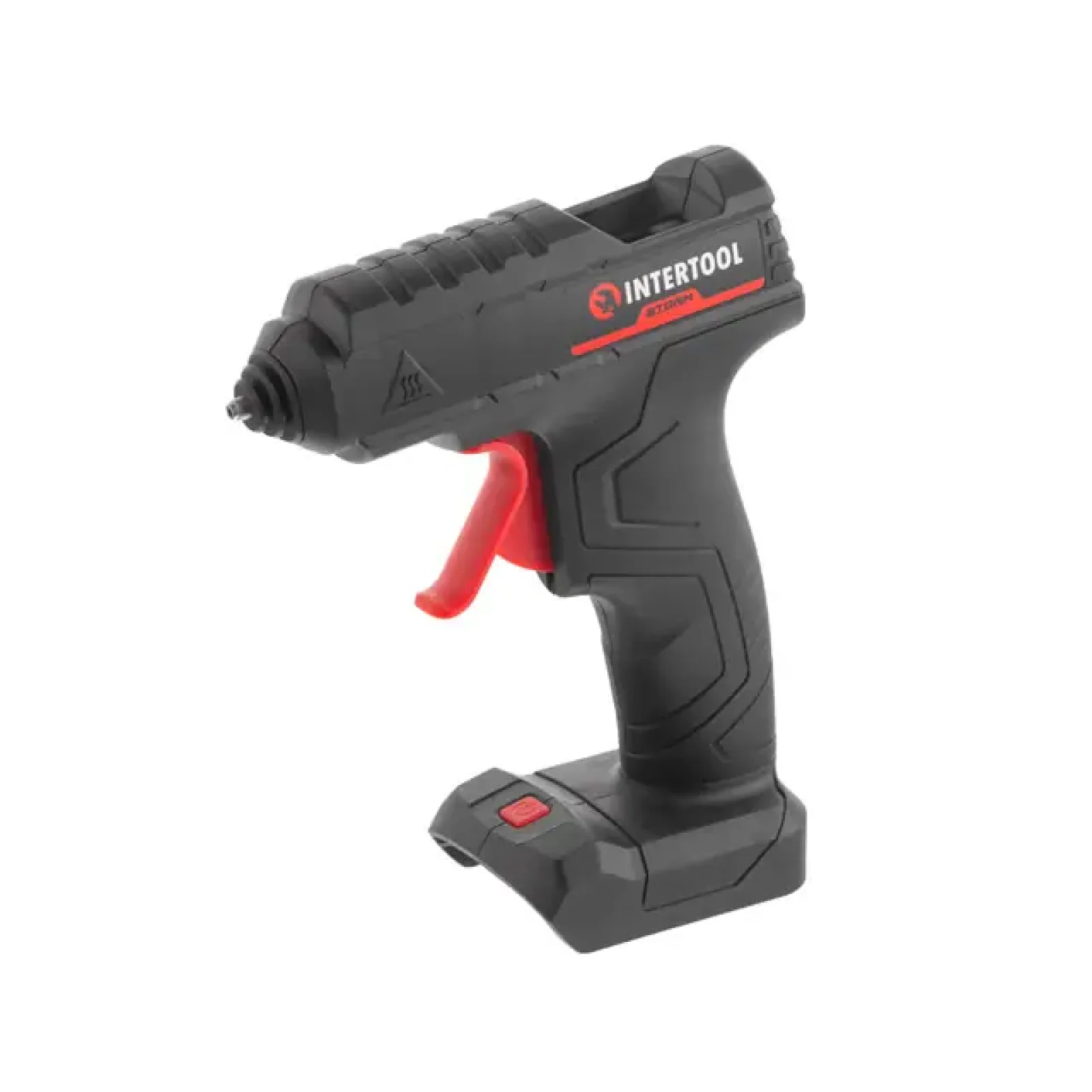 Пістолет клейовий 20 В, під стрижні 10.8-11.5мм, без ЗП та АКБ INTERTOOL (WT-9301) UA