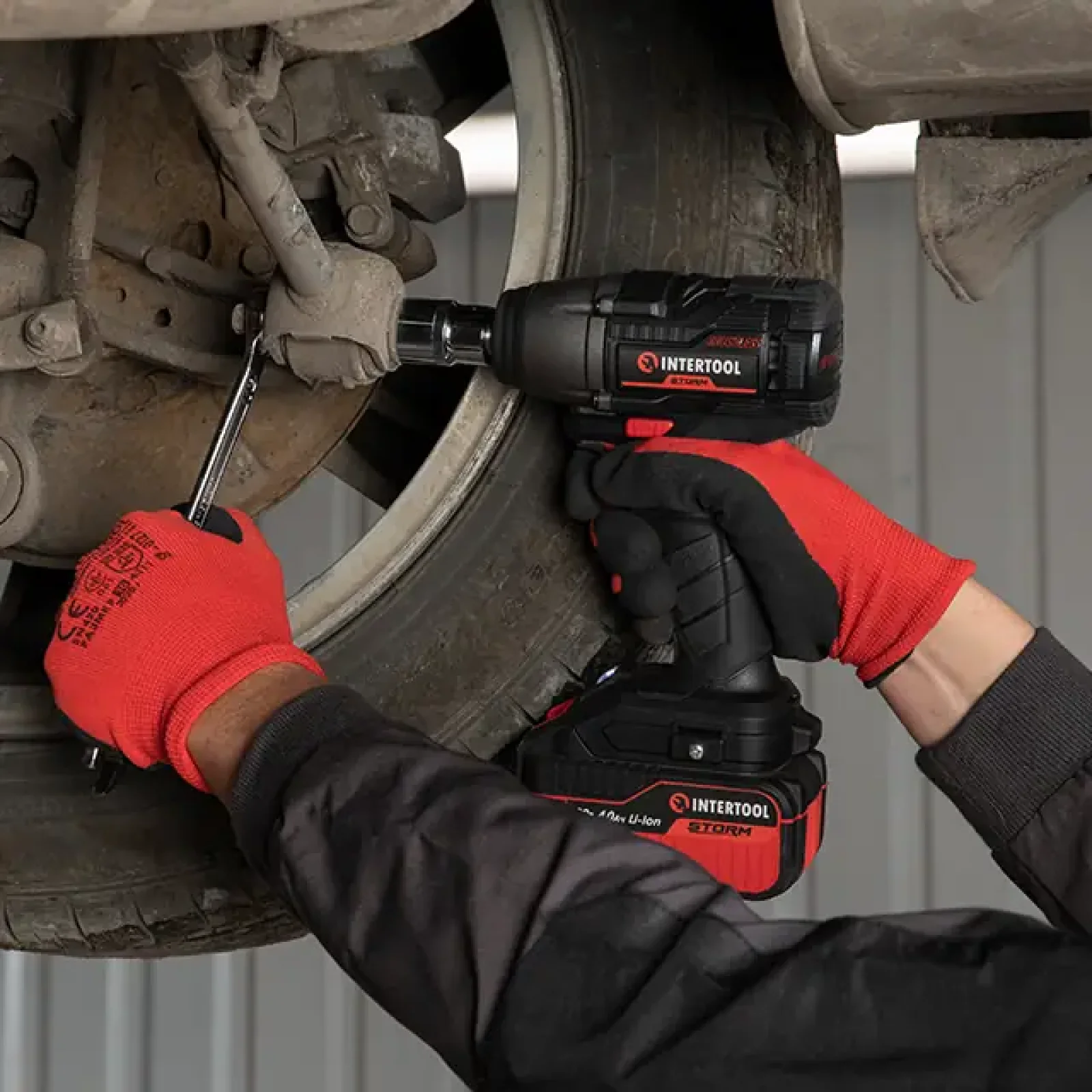 Гайкокрут ударний акумуляторний безщітковий 20 В, 300 Nm, 0-2500 об/хв, 0-3000 уд/хв, 1/2