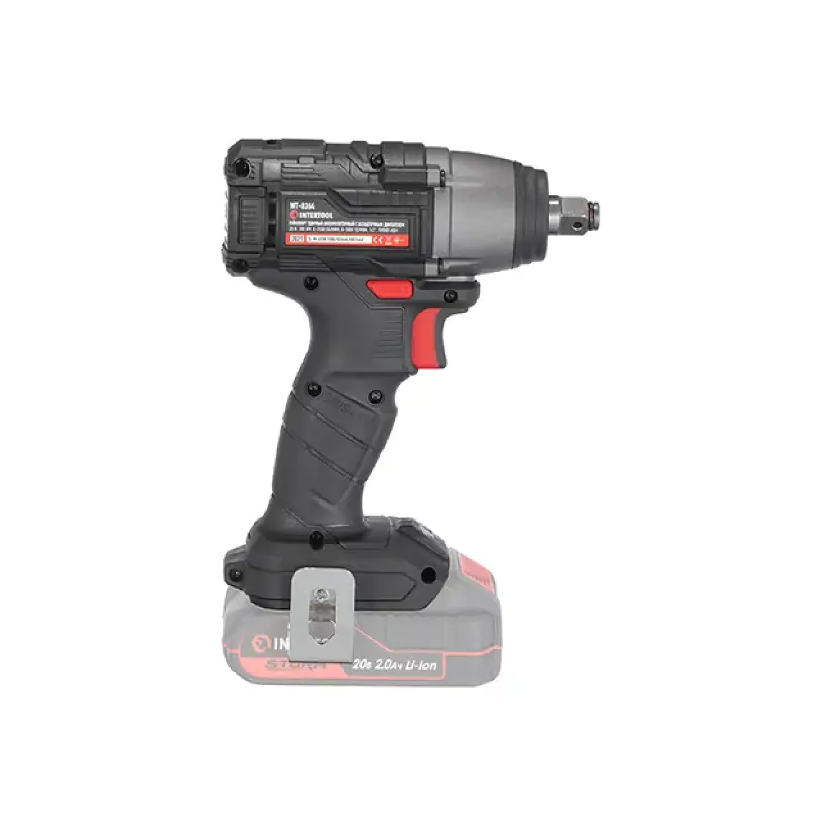 Гайкокрут ударний акумуляторний безщітковий 20 В, 300 Nm, 0-2500 об/хв, 0-3000 уд/хв, 1/2