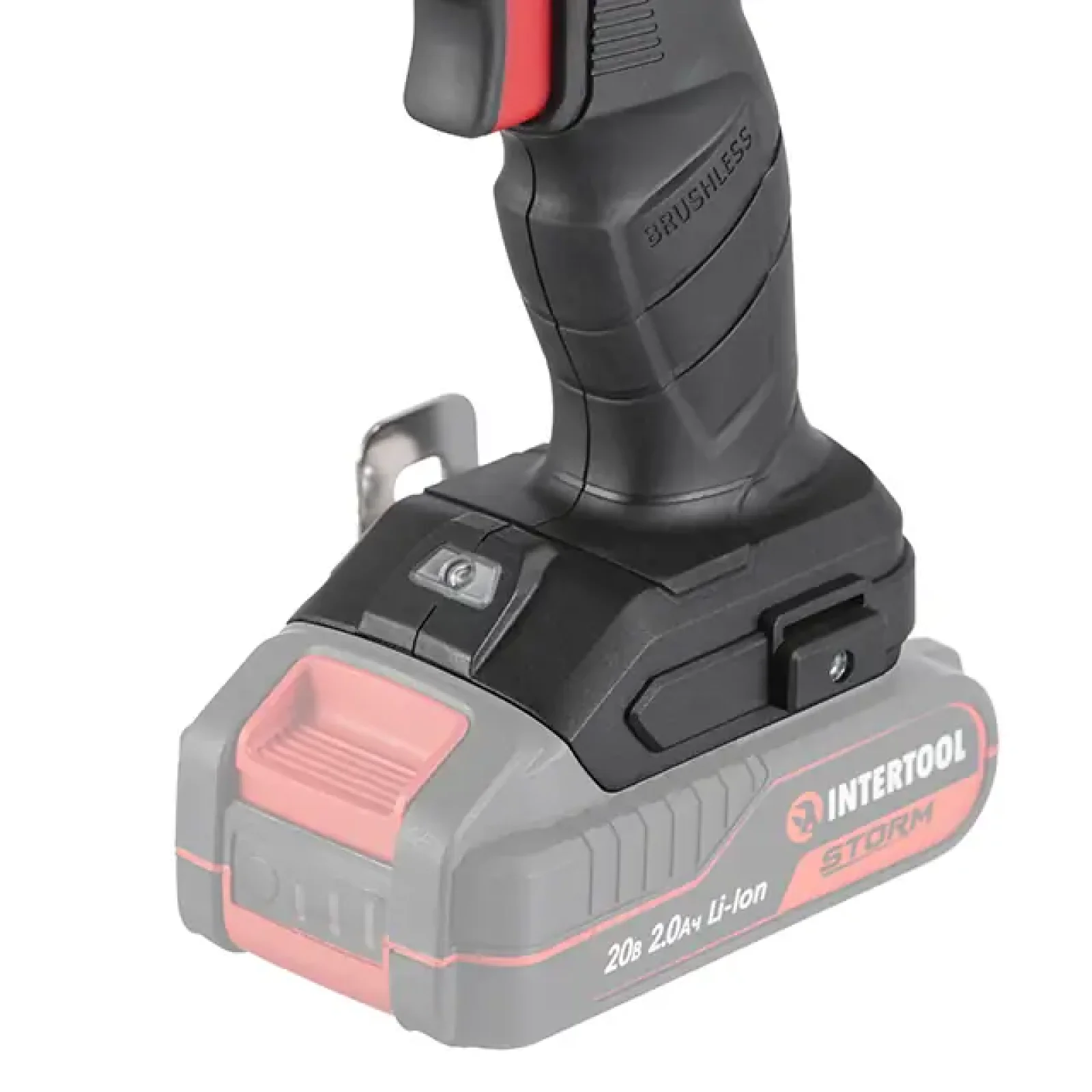 Гайкокрут ударний акумуляторний безщітковий 20 В, 300 Nm, 0-2500 об/хв, 0-3000 уд/хв, 1/2