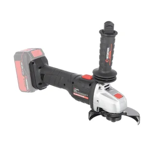 Шліфмашина кутова акумуляторна безщіткова 20 В, 125 мм, 10000 об/хв, без ЗП та АКБ INTERTOOL (WT-9366) UA