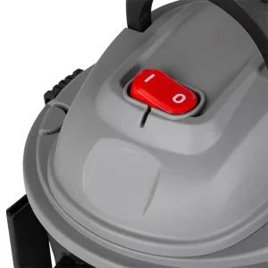 Пилосос будівельний, 1,0 кВт, >17 кПа, бак 15 л пластик, шланг 1,5 м INTERTOOL (DT-1015) UA