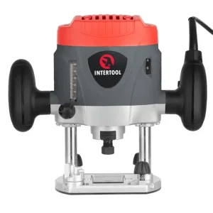 Фрезер, 1,2 кВт, 8000-28000 об/хв, цанга 6-8 мм, макс. глибина 52 мм INTERTOOL (DT-0950) UA