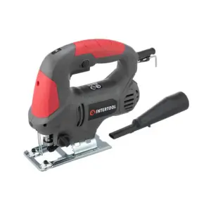 Електролобзик, 0,75 кВт, 0-3000 хід/хв, глибина розпилу 80 мм INTERTOOL (DT-0461) UA