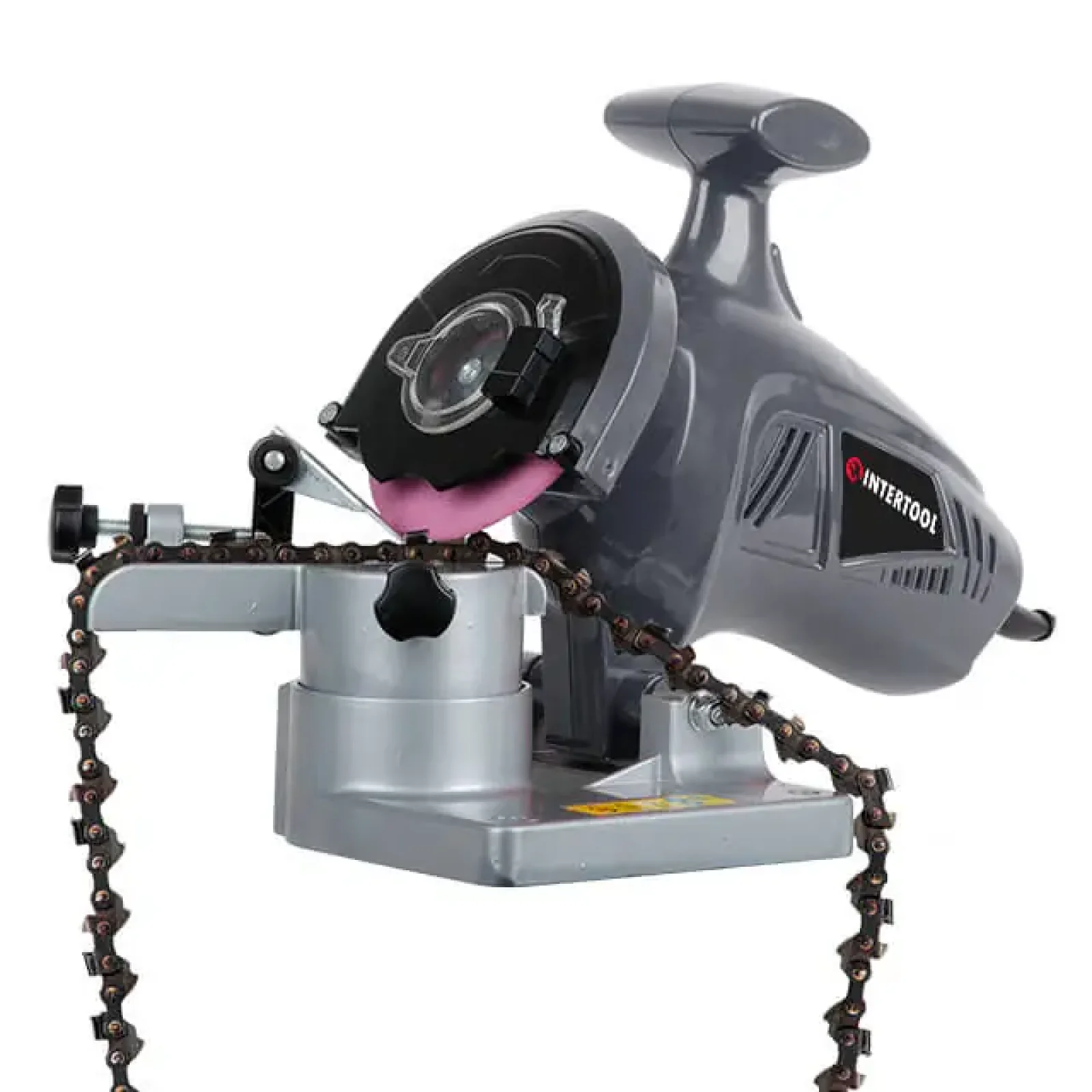 Верстат для заточування ланцюгів, 0,25 кВт, 7500 об/хв, 100×10×3,2 мм INTERTOOL (DT-0850) UA