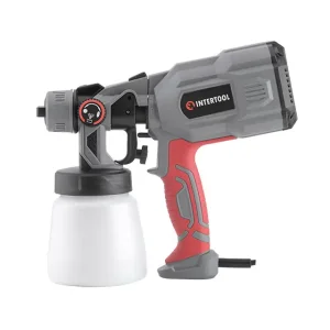 Фарбопульт електричний HVLP, 0,55 кВт, 400 мл/хв, форсунка 1,8 мм, бачок 800 мл INTERTOOL (DT-5055) UA