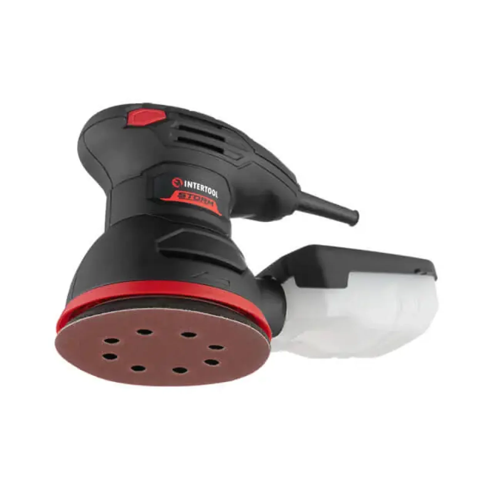 Шліфмашина эксцентрикова, 0,3 кВт, 5000-12000 об/хв, 125 мм, хід ексцентрика 2 мм, STORM INTERTOOL (WT-0541) UA