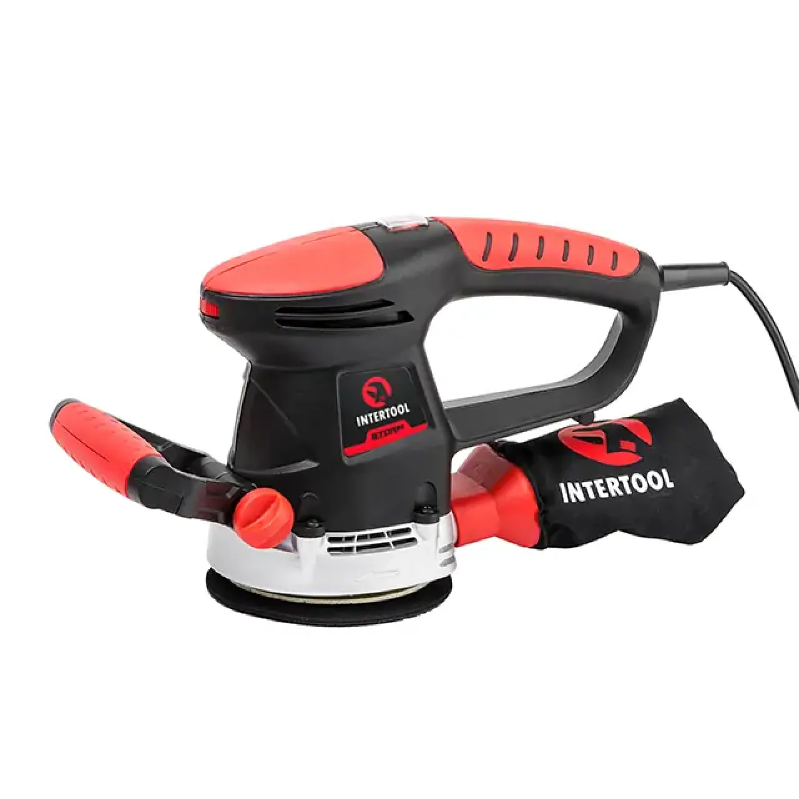 Шліфмашина ексцентрикова, 0,48 кВт, 4000-14000 об/хв, 125 мм, хід ексцентрика 2,3 мм, STORM INTERTOOL (WT-0542) UA