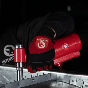 Пістолет заклепувальний, пневматичний, 3,2-4-4,8 мм, до 6 атм, 720 Нм, 10 л/хв, набір аксесуарів, кейс INTERTOOL (PT-1304) UA