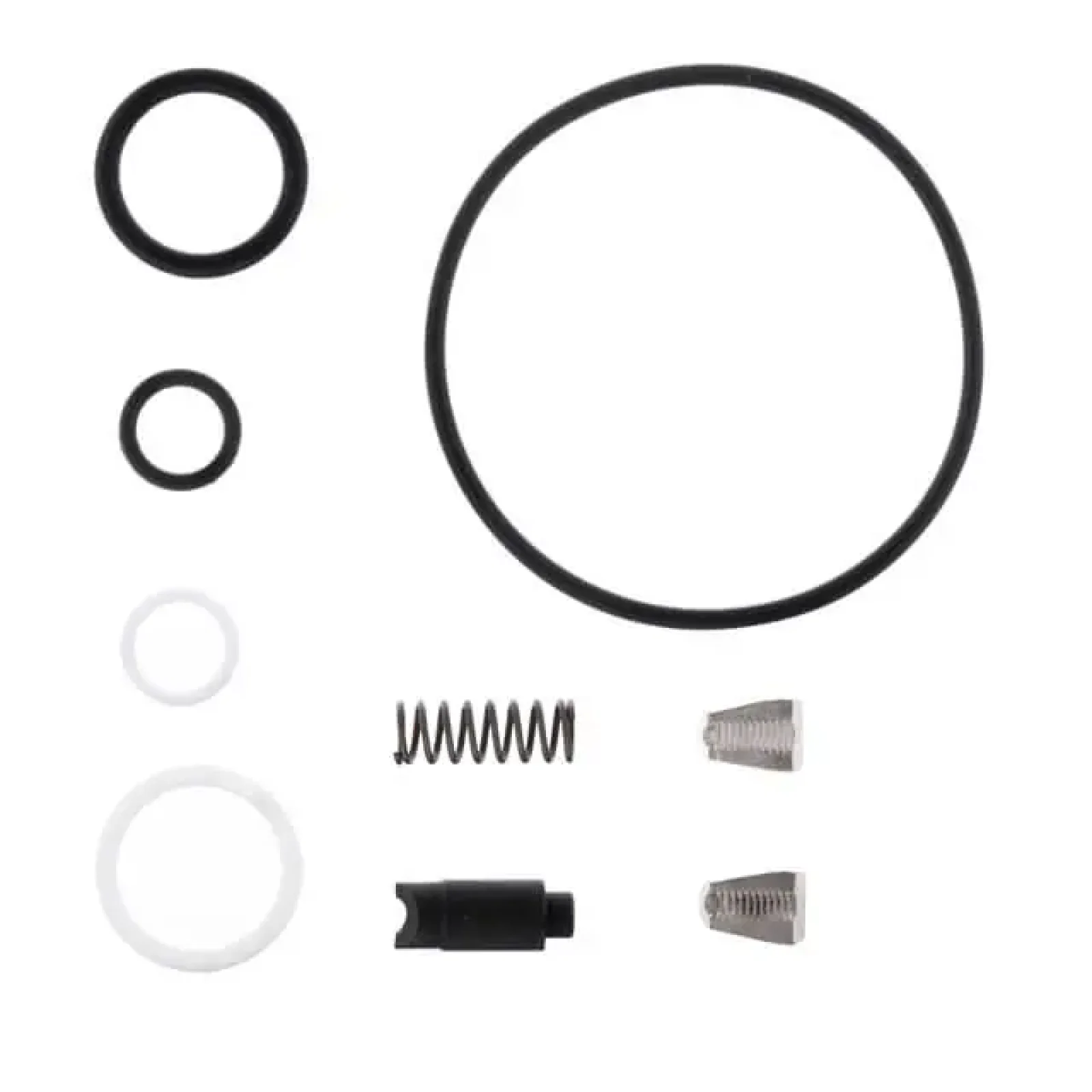 Пістолет заклепувальний, пневматичний, 3,2-4-4,8 мм, до 6 атм, 720 Нм, 10 л/хв, набір аксесуарів, кейс INTERTOOL (PT-1304) UA