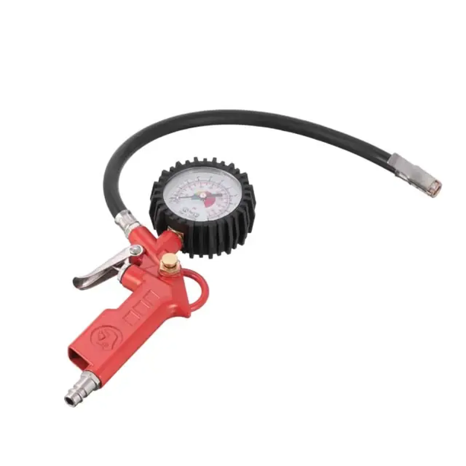 Набір пневмоінструментів 6 од., пістолет для накачування шин, продувальний пістолет, шланг поліуретановий 5 м, три наконечники INTERTOOL (PT-1500) UA