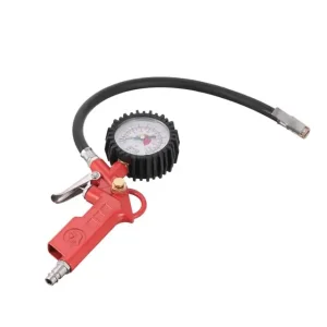 Набір пневмоінструментів 6 од., пістолет для накачування шин, продувальний пістолет, шланг поліуретановий 5 м, три наконечники INTERTOOL (PT-1500) UA