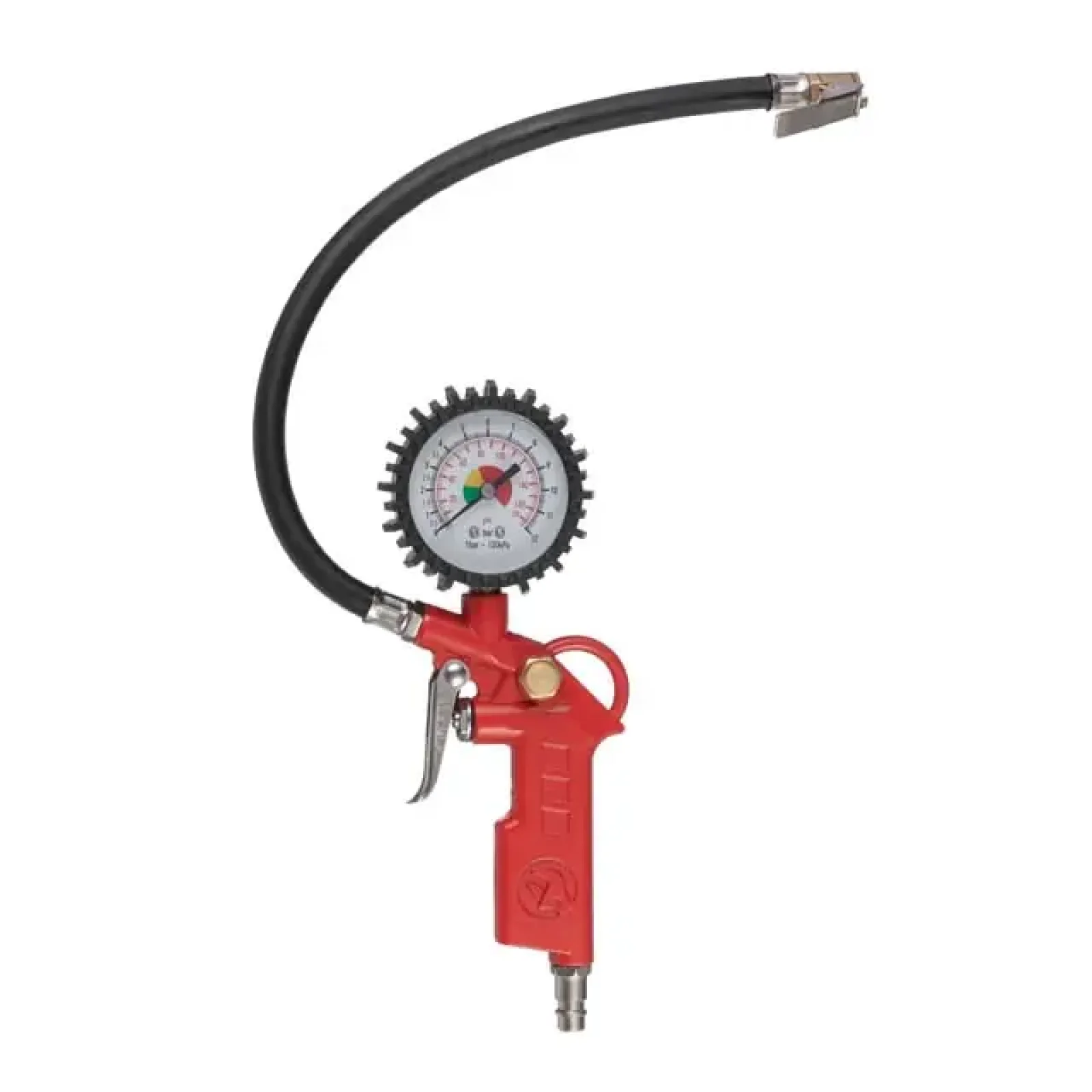 Набір пневмоінструментів 6 од., пістолет для накачування шин, продувальний пістолет, шланг поліуретановий 5 м, три наконечники INTERTOOL (PT-1500) UA