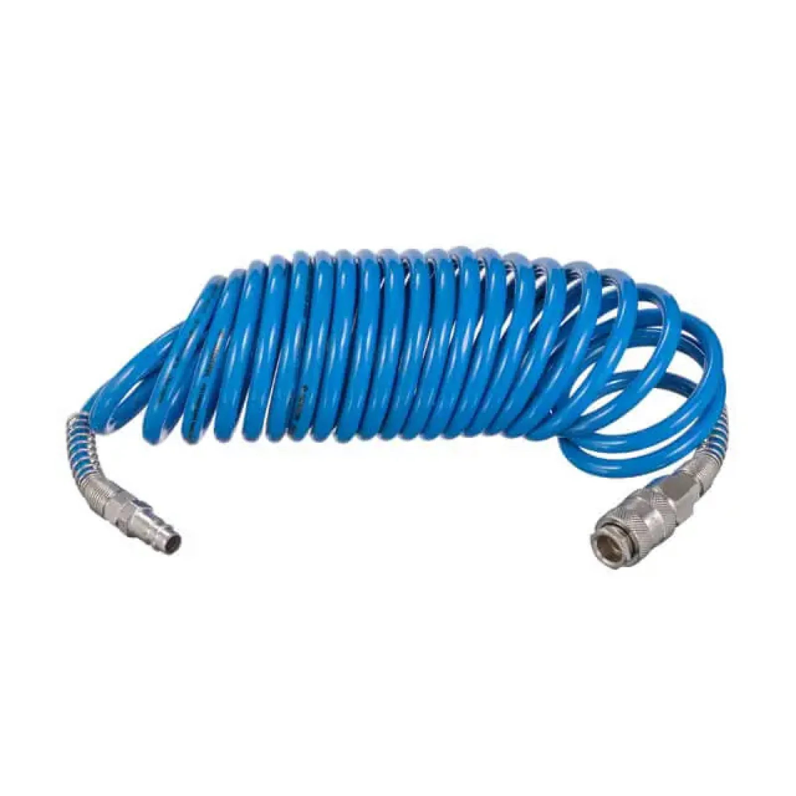 Набір пневмоінструментів 6 од., пістолет для накачування шин, продувальний пістолет, шланг поліуретановий 5 м, три наконечники INTERTOOL (PT-1500) UA