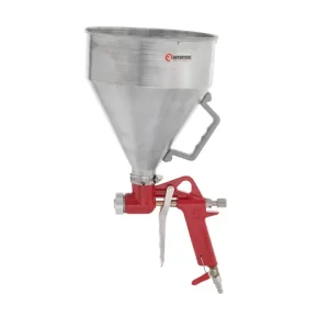 Розпилювач штукатурний пневматичний, форсунки: 4, 6, 8 мм, верхній металевий бачок, 6000 мл, 3-6 атм INTERTOOL (PT-0401) UA