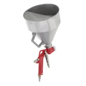 Розпилювач штукатурний пневматичний, форсунки: 4, 6, 8 мм, верхній металевий бачок, 6000 мл, 3-6 атм INTERTOOL (PT-0401) UA