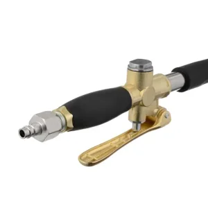 Ківш-хопер штукатурний пневматичний для стін, 3 л, 5-6 атм, 400 л/хв INTERTOOL (PT-0404) UA