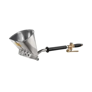 Ківш-хопер штукатурний пневматичний для стелі, 3 л, 5-6 атм, 400 л/хв INTERTOOL (PT-0405) UA
