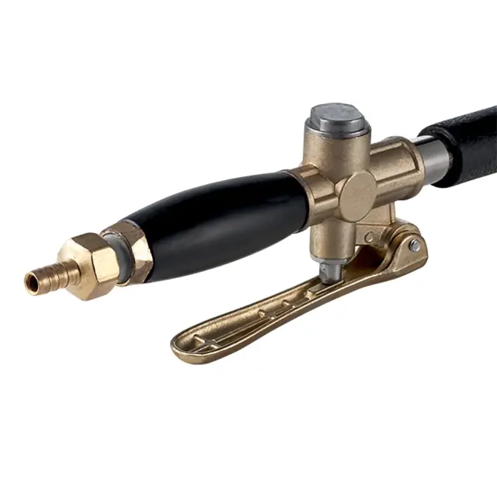 Ківш-хопер штукатурний пневматичний для стелі, 3 л, 5-6 атм, 400 л/хв INTERTOOL (PT-0405) UA