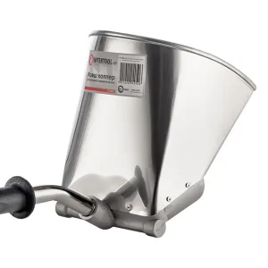 Ківш-хопер штукатурний пневматичний для стелі, 3 л, 5-6 атм, 400 л/хв INTERTOOL (PT-0405) UA