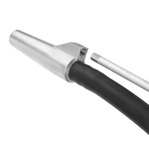 Пістолет піскострумінний із шлангом, пневматичний, форсунки: металева - 6 мм; керамічні - 4,5, 5, 6, 7 мм INTERTOOL (PT-0708) UA