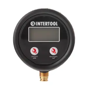 Цифровий манометр, 10 атм INTERTOOL (PT-0501) UA