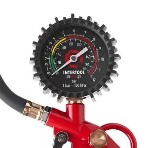 Пістолет для підкачування коліс із 63 мм манометром (блістер) INTERTOOL (PT-0503) UA