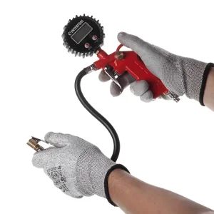 Пістолет для підкачки шин з цифровим манометром 63 мм INTERTOOL (PT-0508) UA