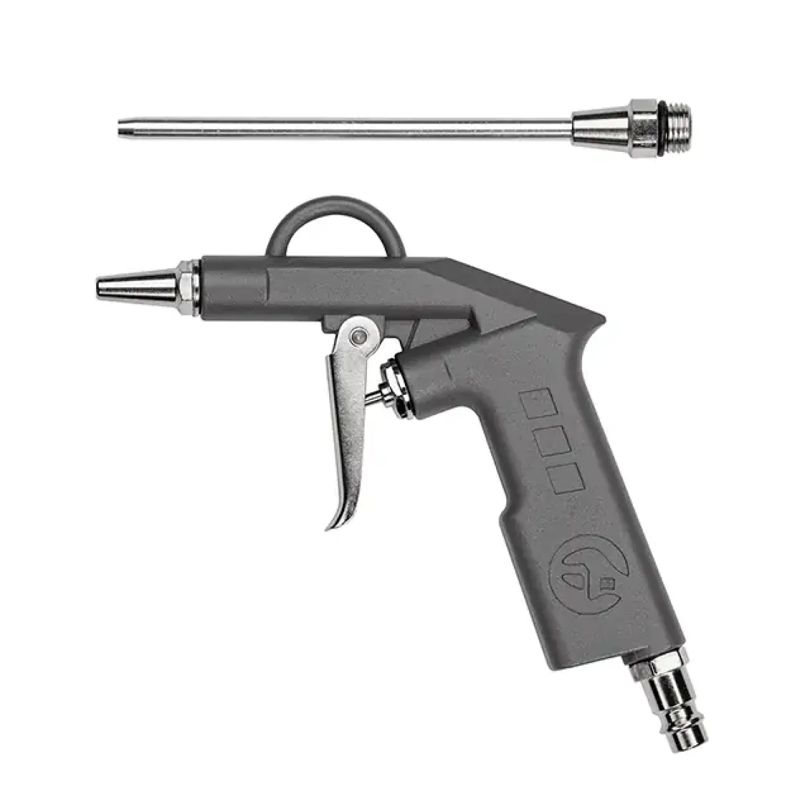 Пістолет продувний, насадка: 25, 120 мм INTERTOOL (PT-0804) UA