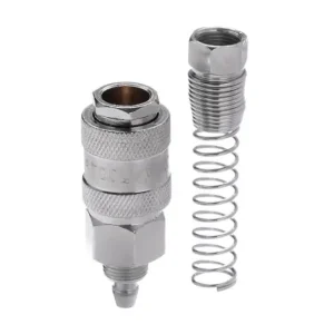 Швидкороз'ємне з'єднання з пружиною для спіральних і прямих шлангів 5,5×8 мм INTERTOOL (PT-1830) UA