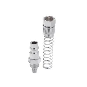 Перехідник з пружиною зі спірального або прямого шланга 5,5×8 мм на відповідну частину швидкороз'ємного з'єднання INTERTOOL (PT-1835) UA