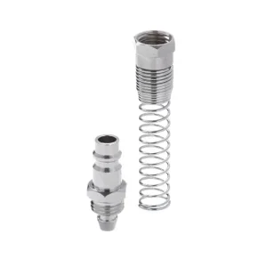 Перехідник з пружиною зі спірального або прямого шланга 6,5×10 мм на відповідну частину швидкороз'ємного з'єднання INTERTOOL (PT-1836) UA