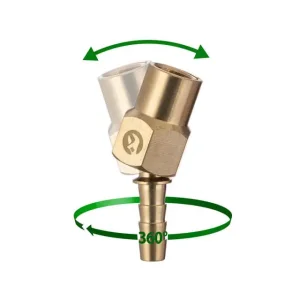 Шарнір поворотний, внутрішня різьба 1/4