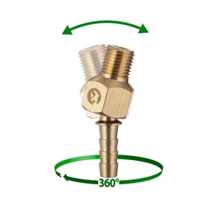 Шарнір поворотний, зовнішня різьба 1/4
