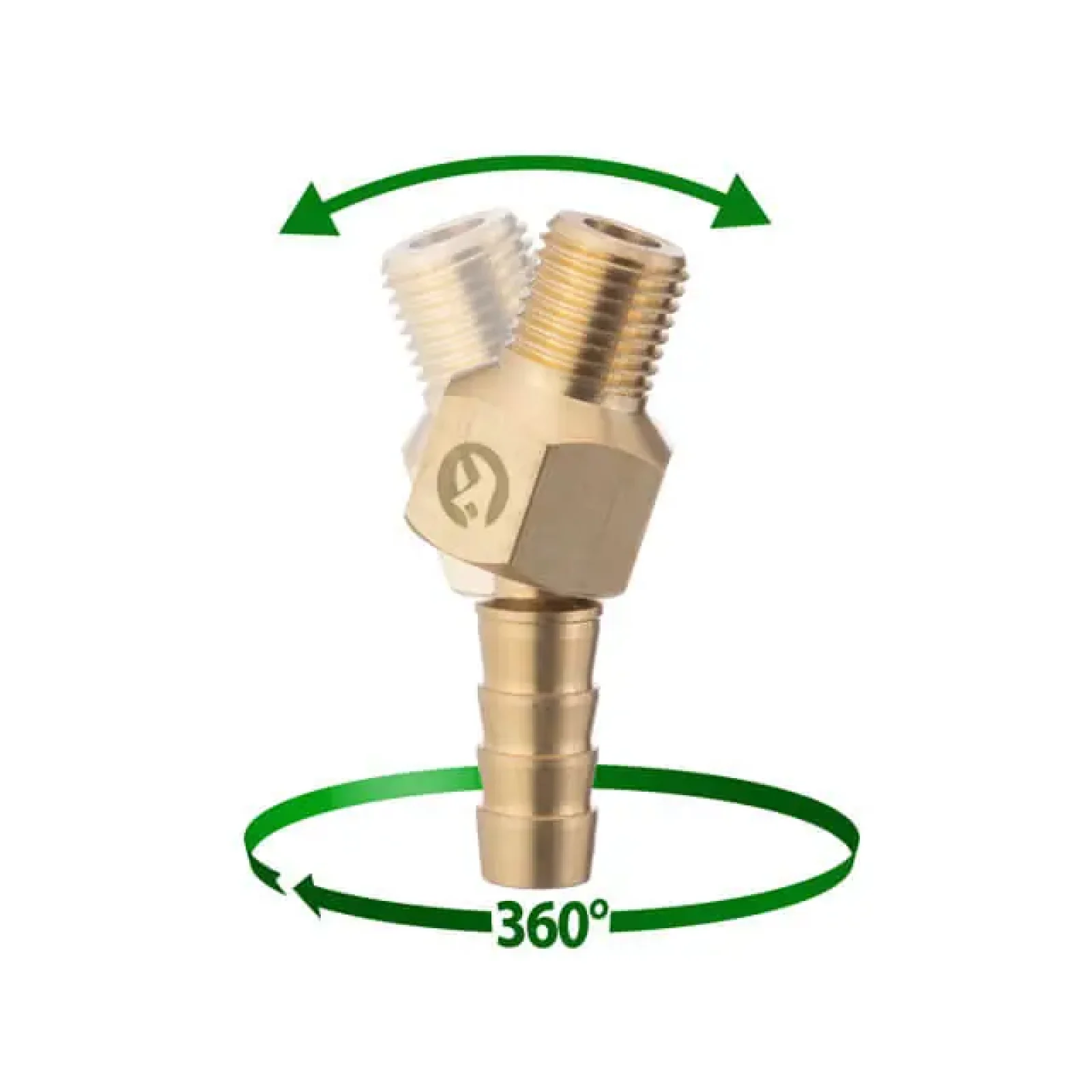 Шарнір поворотний, зовнішня різьба 1/4