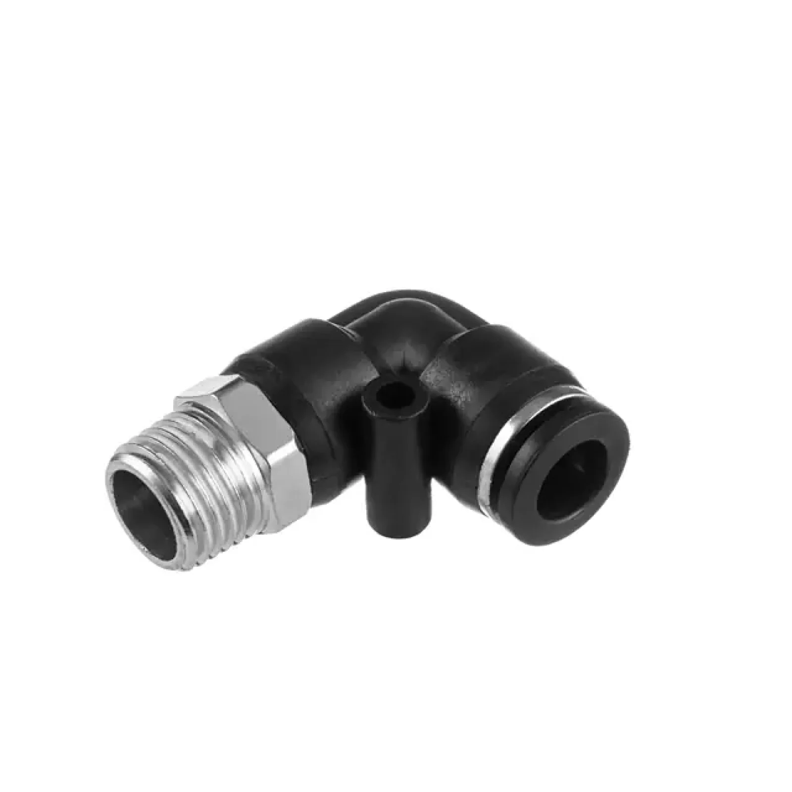 З'єднання цангове L-образне для поліуретанових та ін. шлангів 8 мм, 1/4