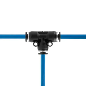 З'єднання цангове Т-образне для поліуретанових та ін. шлангів 4 мм INTERTOOL (PT-2345) UA