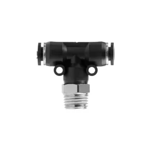 З'єднання цангове Т-образне для поліуретанових та ін. шлангів 6×6 мм, 1/4