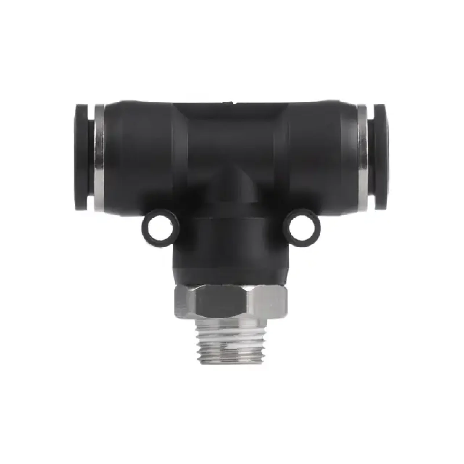 З'єднання цангове Т-образне для поліуретанових та ін. шлангів 12×12 мм, 1/4