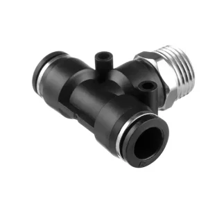 З'єднання цангове Т-образне для поліуретанових та ін. шлангів 12×12 мм, 1/2